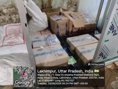 Water Affected Stock of Consumer Goods